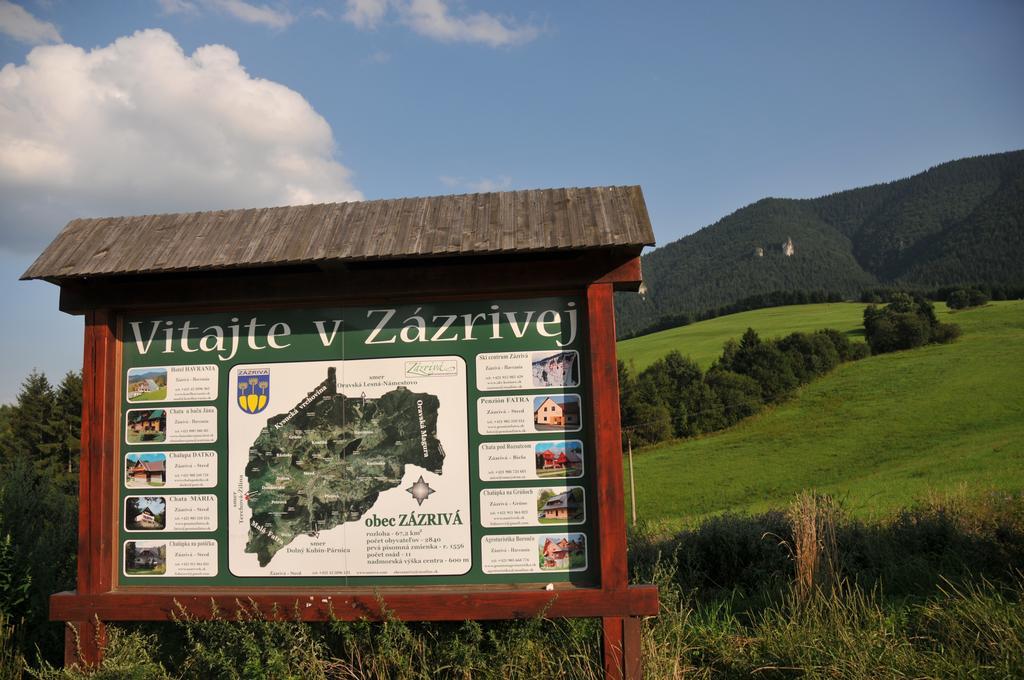 Villa Drevenicka 110 Zázrivá Exterior foto